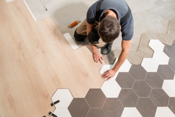 Flooring installation services in Lafayette